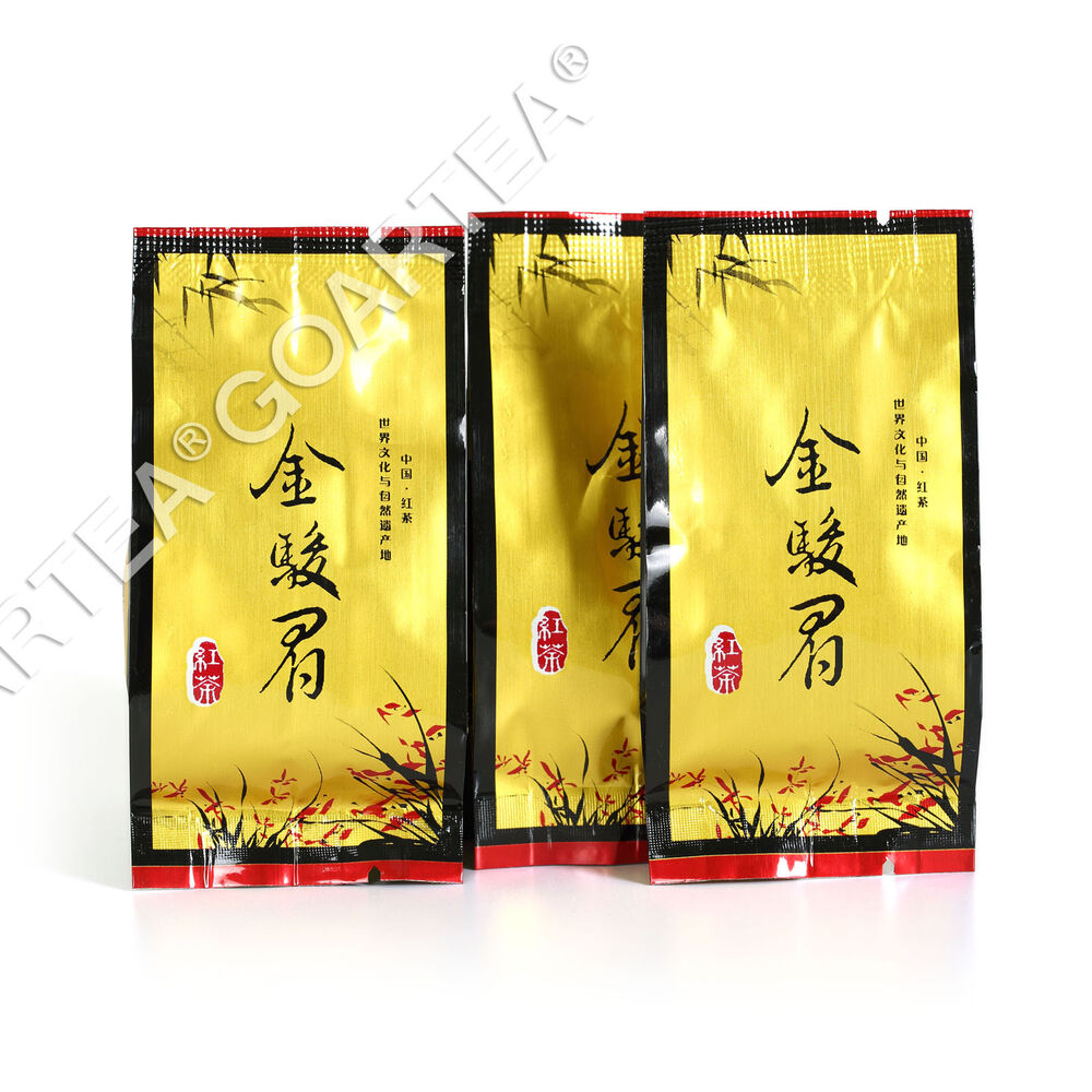 50G 5Pcs*5g Nonpareil Supreme Organic Jinjunmei Golden Bud Eyebrow Black Tea