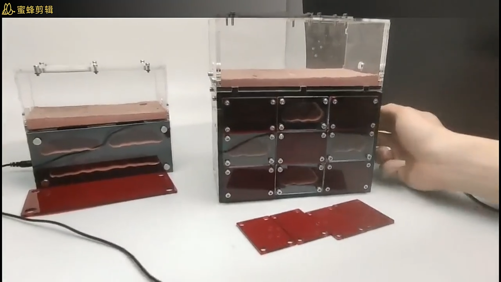 Ant Farm With Independent Lights Control Ecological Insect Anthill Nest Workshop