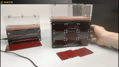 Ant Farm With Independent Lights Control Ecological Insect Anthill Nest Workshop