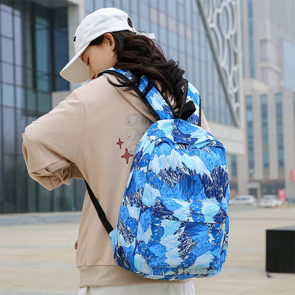 Travel Backpacks Women Backpack Rainbow Kids Schoolbags Girls Student Bookbags