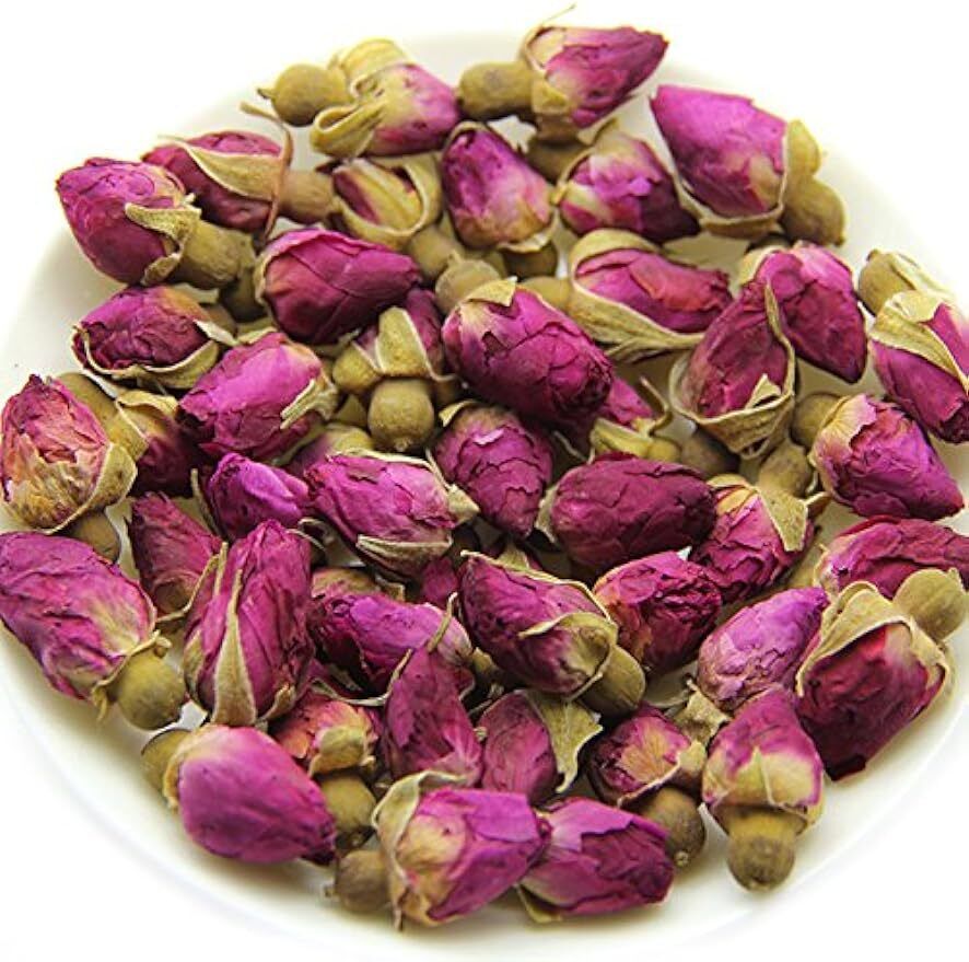 100g/3.5oz Red Rose Tea -Chinese Tea-Rose Bud Dried Herbal Tea - Decaffeinated