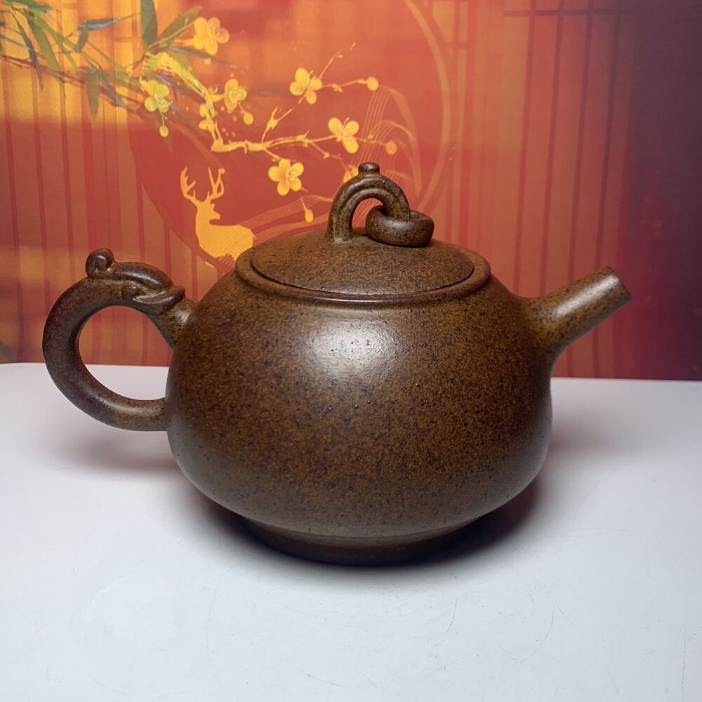 Vintage Chinese Yixing Purple Clay Teapot Zisha Ceremony Ceramic Teacups Teapots