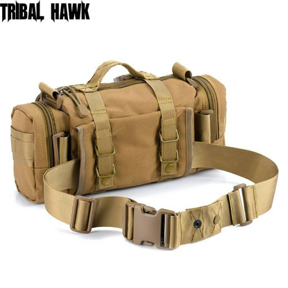 Waist Bag 6L Waterproof Oxford Shoulder Bag Military Tactical Camo Mochila Bolsa