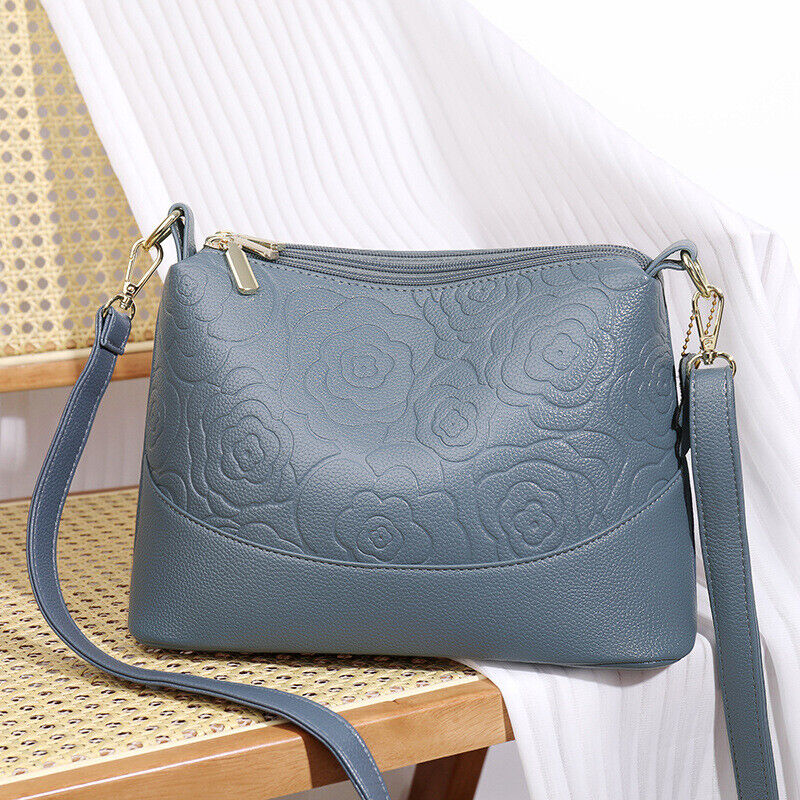 lady Faux Leather Shoulder Bag Tote Purse Handbags Messenger Crossbody Satchel