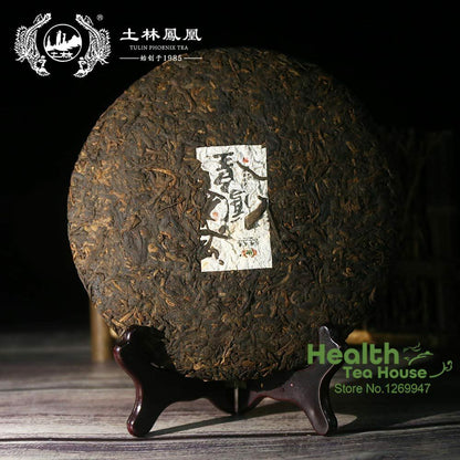 TuLin Phoenix Ripe Puer Tea "China Feng Huang" Shu Puerh Tea 357g/12.59oz