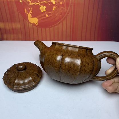 Collector Vintage Chinese Yixing Purple Clay Teapot Zisha Ceremony Nice Teaware