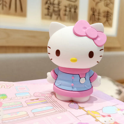 Genuine Sanrio Miniso Hellokitty Toy Figure Doll Cute Cat Decoration