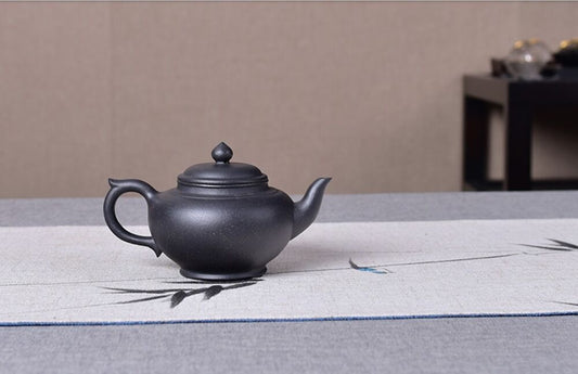 330cc China Yixing Handmade Purple Sand Teapot Purple Clay Xiaoying Kung Fu Teapot-