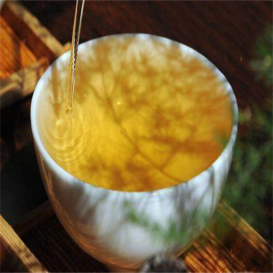 Bamboo Basket Pu-erh Green Tea Top Ancient Tree Cha Pu'er Tea Cake Gift Tea 500g