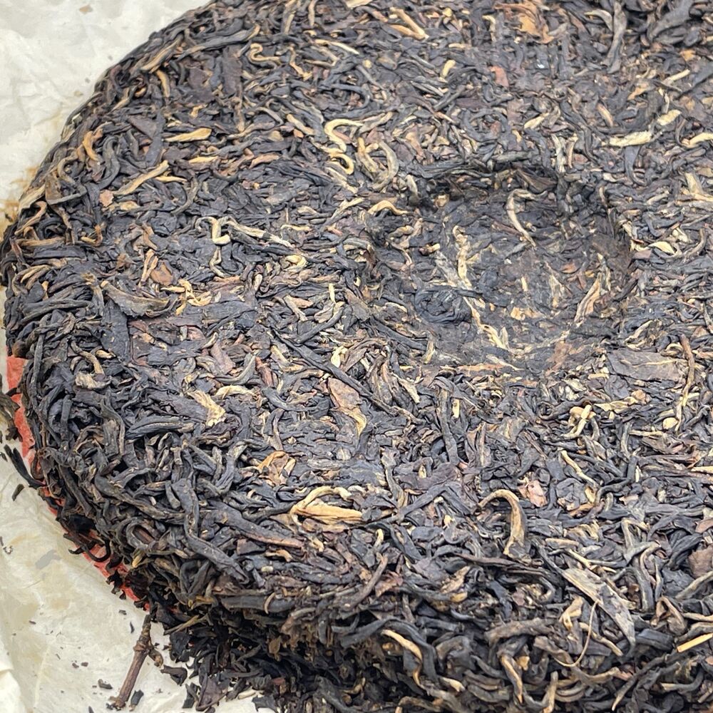 Pu-erh tea,2004,Disn yi hao,Menghai Yuanye Township Ancient Tea Trees, 400g,Raw
