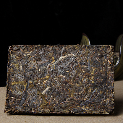 500g Yunnan Raw Pu-erh Tea Yiwu Ancient Tree 2012 Puerh Tea Brick Pu'er Shengcha