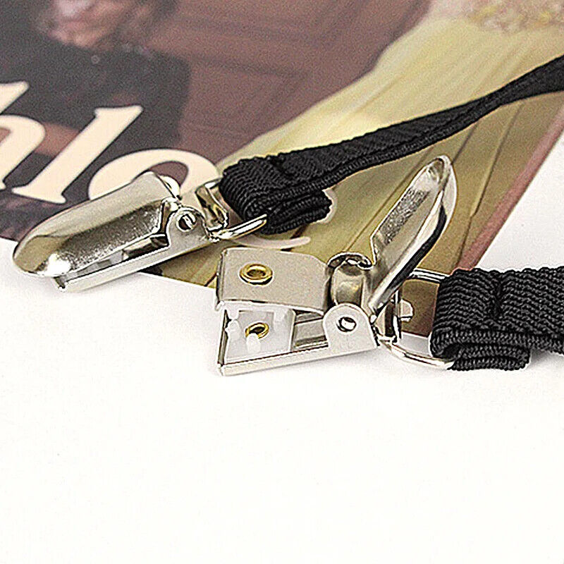 Women Suspenders Pearl Chain Belts Rhinestones Straps Shirt Clothing Decorations