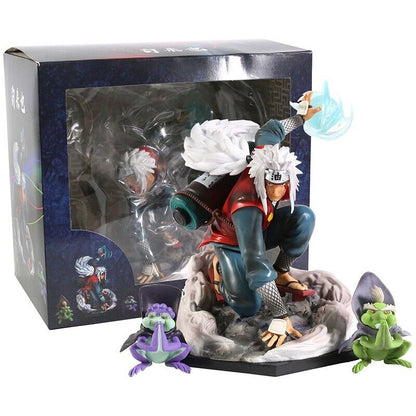 Anime Naruto Jiraiya Shima Fukasaku PVC Actionfigur Modell Spielzeug Statue Puppe Geschenk-