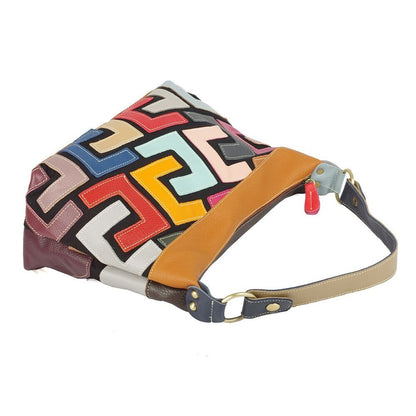 Genuine Leather Women's Multi-color (random) Handbag Satchel Tote Shoulder Bags