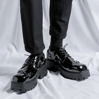 Shoes Men Platform Oxford Dress Shoes Men Footwear Party Shoes