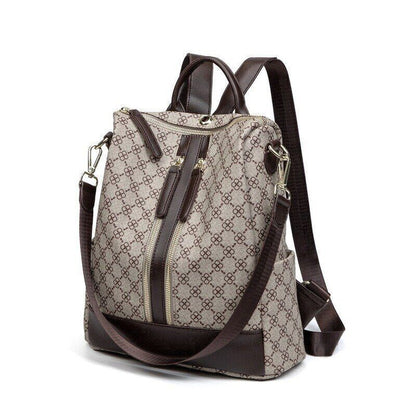 Women Pack Bag Bags Brand Design Monogram Anti-theft Backpack Girl Printing