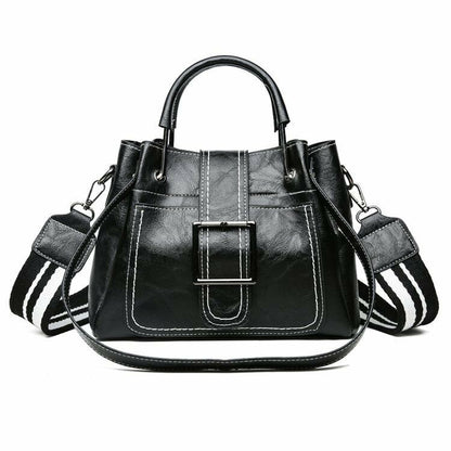 Womens Faux Leather Handbag Messenger Crossbody Shoulder Bag Satchel Tote Purses