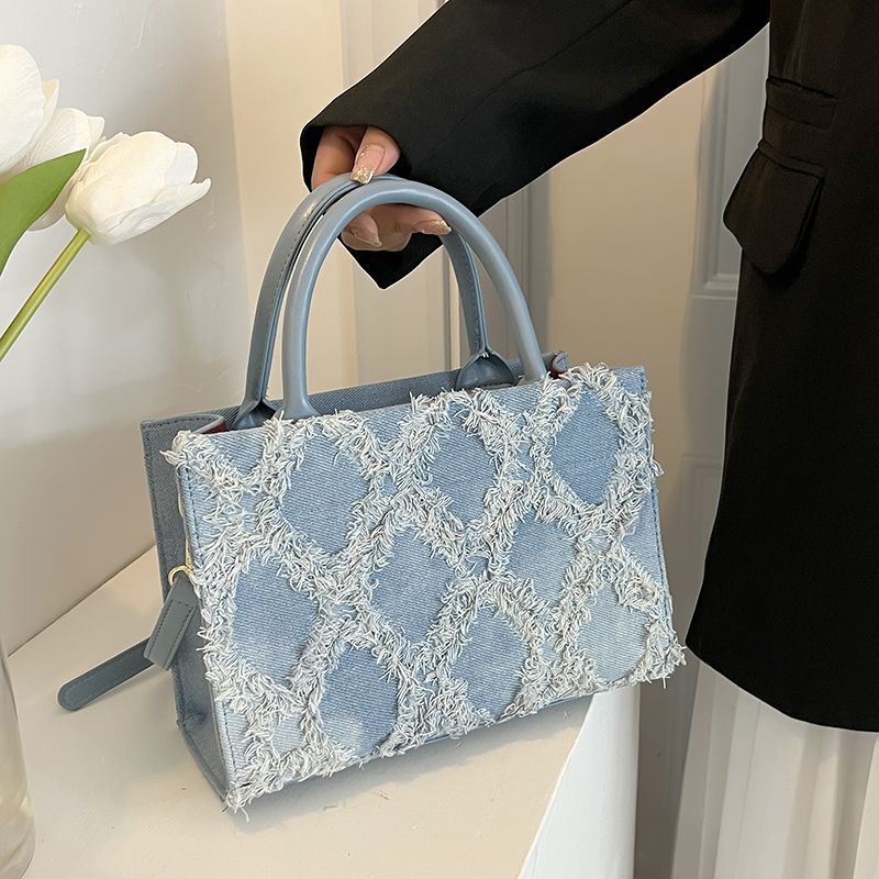 Denim Totes Shoulder Crossbody Bag Handbag Purse Messenger Bags High Quality 1PC