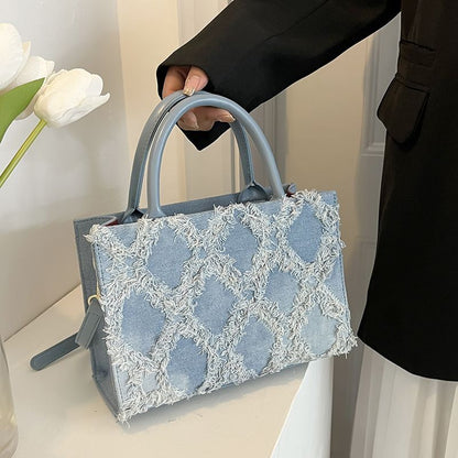 Denim Totes Shoulder Crossbody Bag Handbag Purse Messenger Bags High Quality 1PC