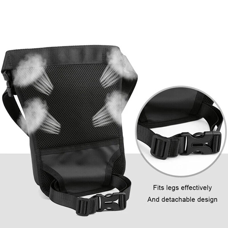 Men Pack Leg Bags Drop Shoulder Bags Travel Tactical Bum Hip Belt Sport Bag