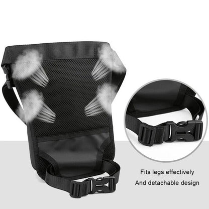 Men Pack Leg Bags Drop Shoulder Bags Travel Tactical Bum Hip Belt Sport Bag