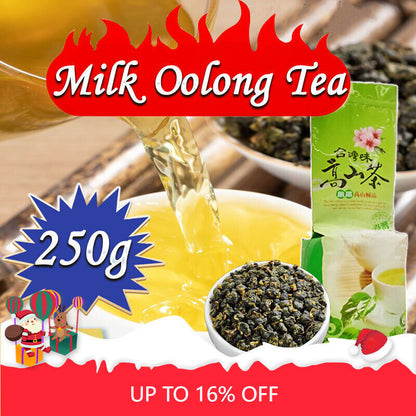Milk Oolong Tea Milk Flavor Tai Wan Chinese Taiwan JinXuan Green Tea Organic