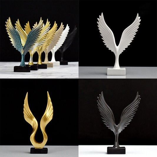 European Eagle/Angel Wing Statue Sculpture Figurine Dapeng Spreading Collect-ca