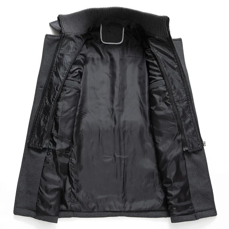Autumn Winter Men Wool Coat Coat Wool Coat Male Casual Overcoat Clothing