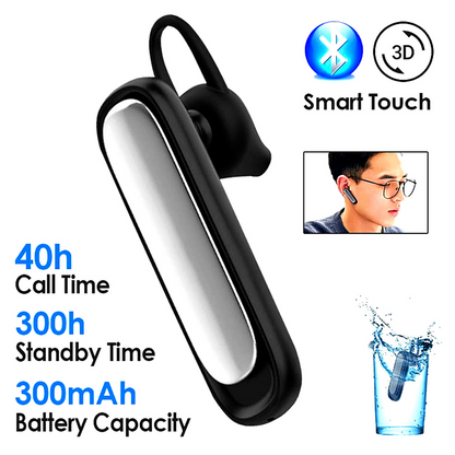 Bluetooth Driving Trucker Headset Earphone Earpiece Noise Cancelling LG12 Single