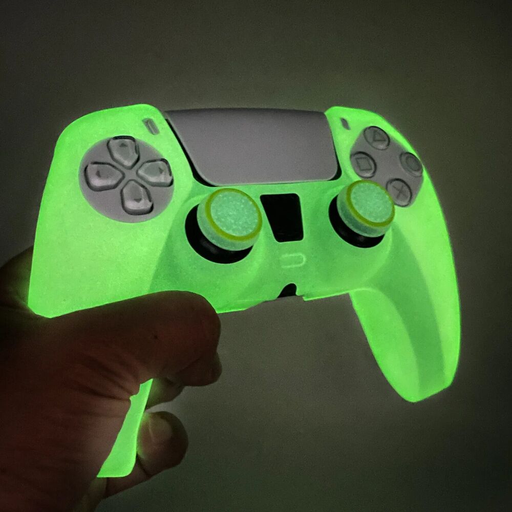PS5 Glowing Silicone Controller Case Controller Skin Games Accessories Cover