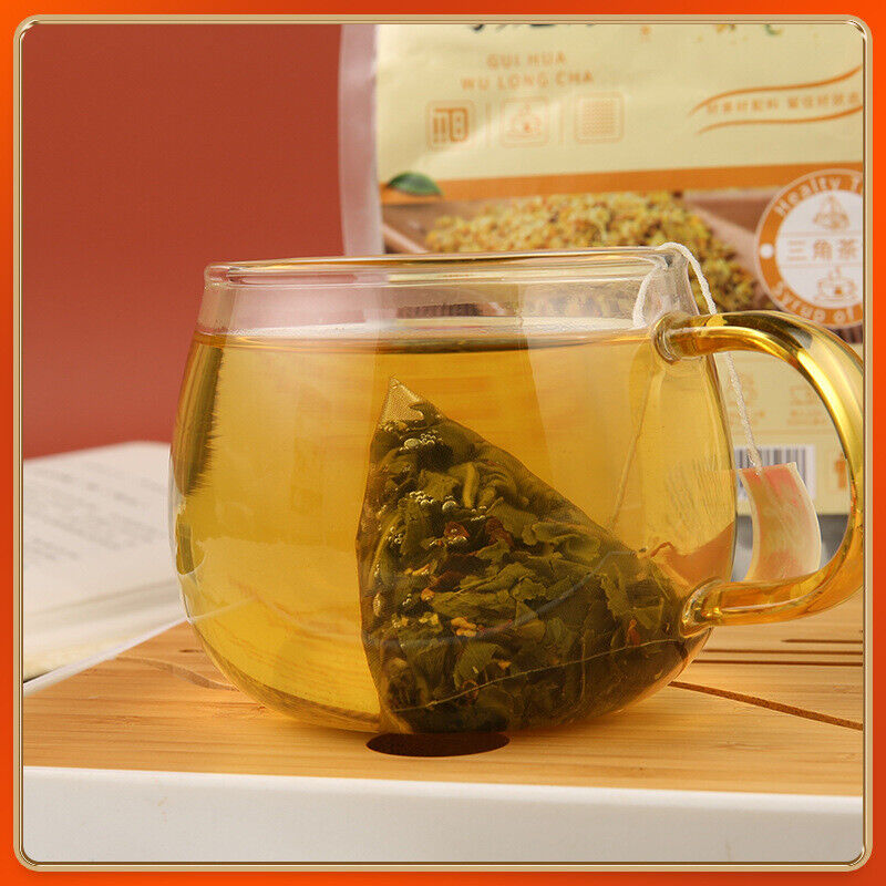 150g Osmanthus Oolong Tea Transparent Bag 50 Packs Triangle Bag Spiced Tea