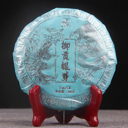 White Hair Silver Needle 200g Pu'er Tea Cha Single Bud Moonlight White Cake Tea