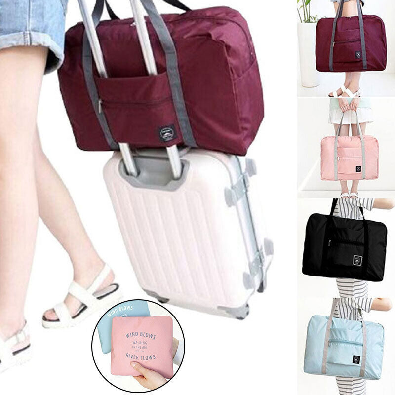 Nylon Foldable Travel Bags Unisex Large Capacity Bag Luggage WaterProof Handbags