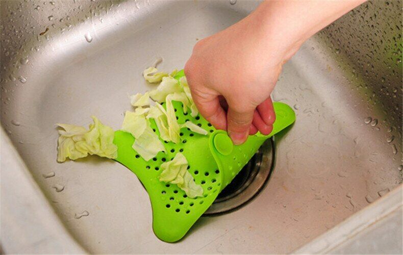 Sink Strainer Bathroom Shower Kitchen Drain Filter Drainer Cover Waste Stopper