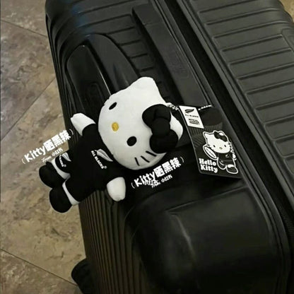 Hello Kitty Bag Pendant Doll Black Pendant All Black Keychain
