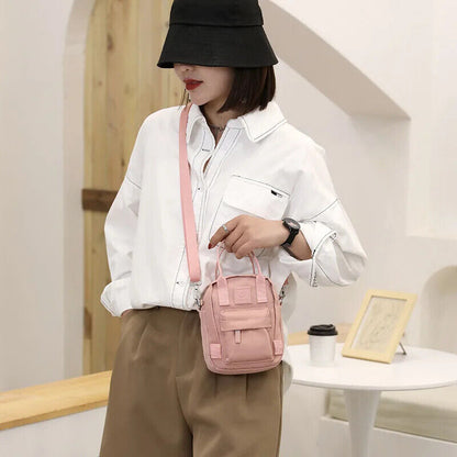 Packaging Bag Canvas Denim School Bag Handbag Denim One-shoulder Bag