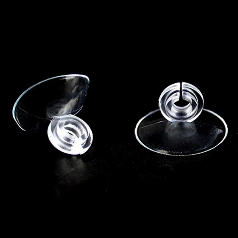 Aquarium Accessories 20Pcs Air Hose Suction Cup Fish Tank Fixed Pump Clamp 4x6cm