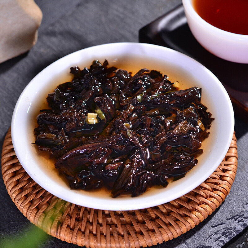 Puerh Tea Yunnan Sticky Glutinous Rice Flavor Puer Pu'er Mini Ripe Tuocha 500g