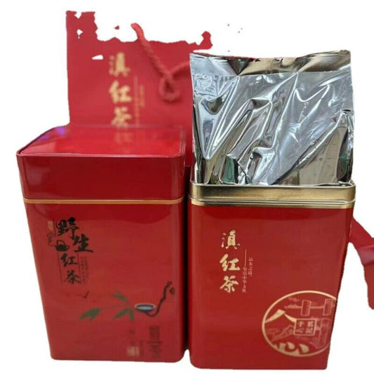 250g Yunnan Black Tea KungFu Black Tea Fengqing Lijie Gold Needle Honey Gold Bud