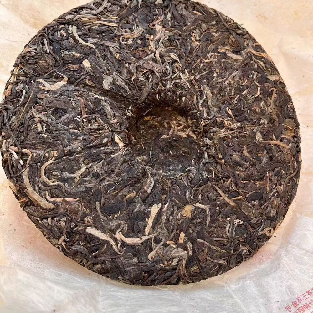 357g Yunnan Puerh Tea 2013 Old Pu-erh Raw Tea Cake Wujinhao Pu'er Sheng Cake Tea