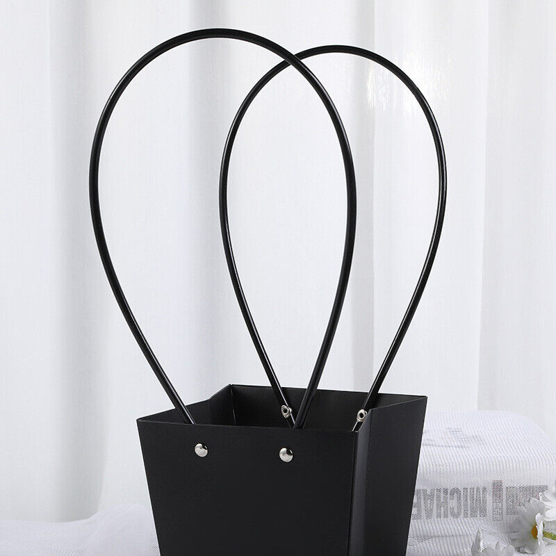 Portable Flower Box Waterproof Paper Handy Bag Kraft Handbag Party Gift Box