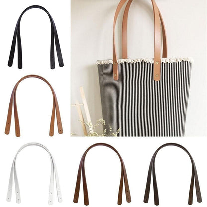 2Pcs Replacement Strap For Handbag Purse Tote Bag PU Leather Handle Strap*US