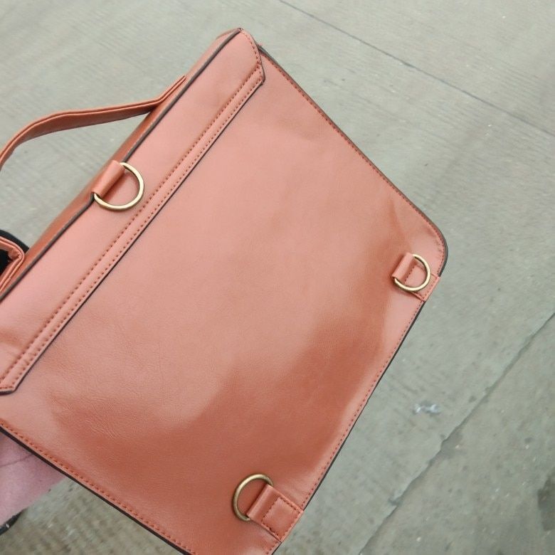 Vintage Women Backpack Preppy Style Student Purse Multifunctional Shoulder Bags