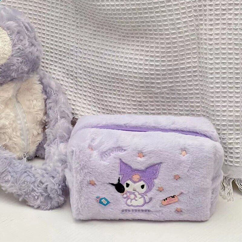 Cinnamoroll My Melody Pochacco Kuromi Cosmetic Bag Storage Bags Pencil Case