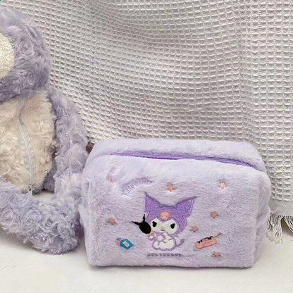 Cinnamoroll My Melody Pochacco Kuromi Cosmetic Bag Storage Bags Pencil Case