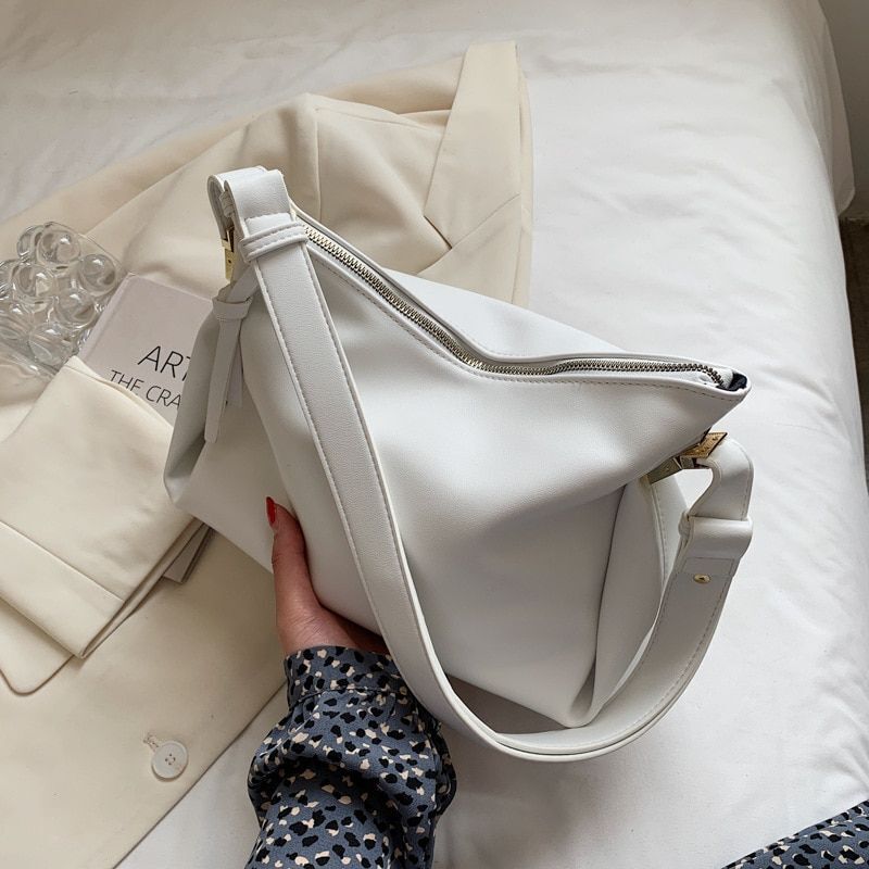 Soft Surface Large Bag Summer Fashion Underarm Purses Shoulder Bags 28*13*19 CM