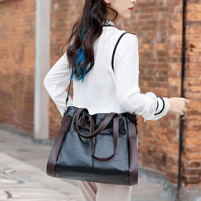 Handbag Women Handle Bag PU Leather Shoulder Bag Business Hand Bag 2023 Trend