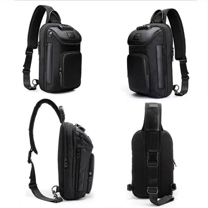 Men's Oxford Crossbody Shoulder Bags Pack Chest Bag Man Bag Travel