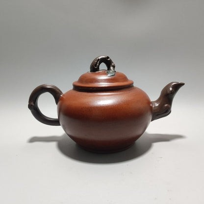 Vintage Chinese Yixing Purple Clay Teapot Zisha Ceremony Fashion Nice Teaware