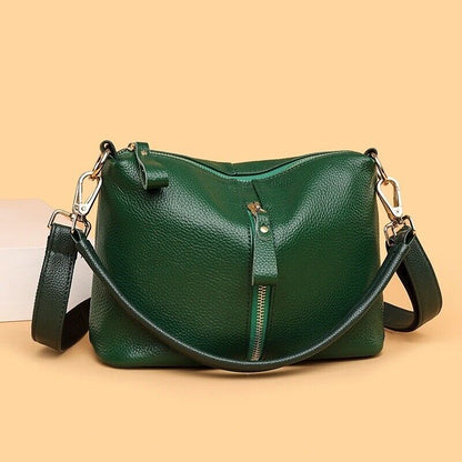 Women's Genuine Leather Crossbody Bag Shoulder purse